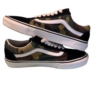 Vans Old School Woodland Camo Unisex Men’s size 7.5 women’s size 9